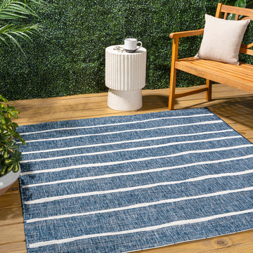 Colonia Berber Stripe Indoor/outdoor Area Rug